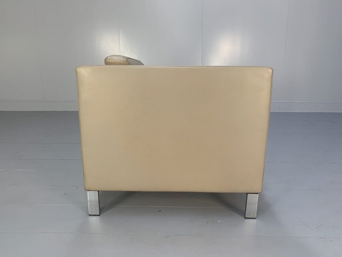 Walter Knoll Foster 500.10 Armchair   In Ivory Leather photo Furniture