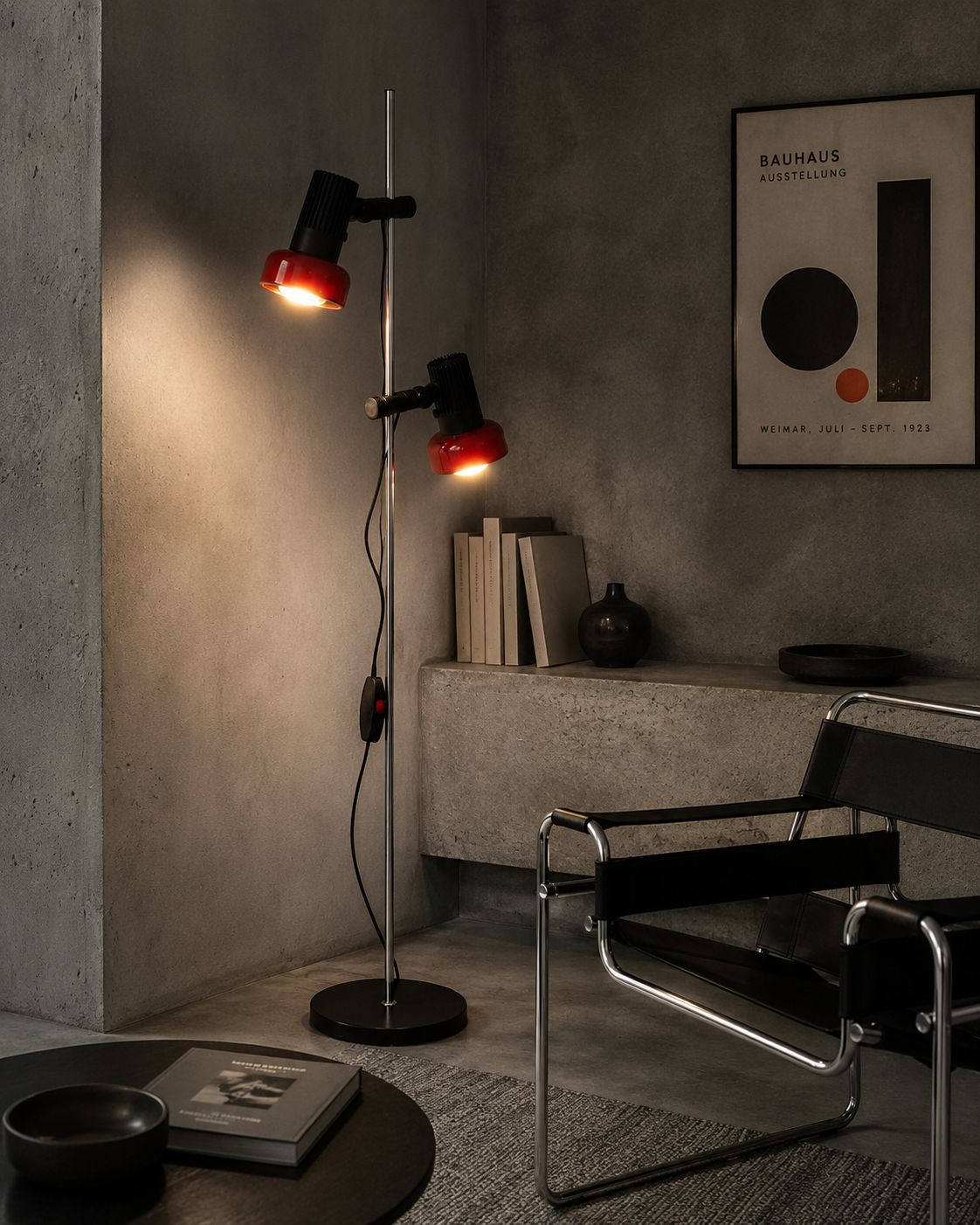 Vintage Vloerlamp, Jaren 1970 photo furniture