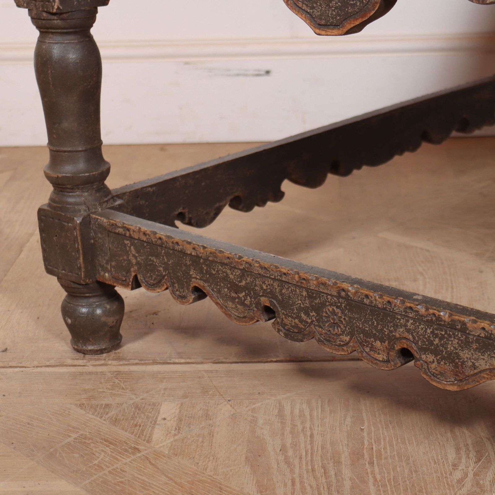 Danish Painted Coffee Table, 1800s photo buy