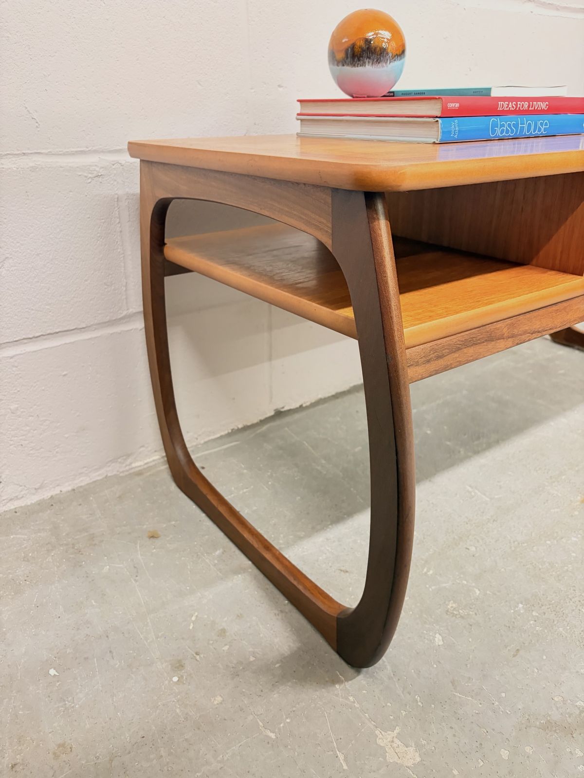 photo buy Mid Century Parker Knoll Burlington Teak Coffee Table