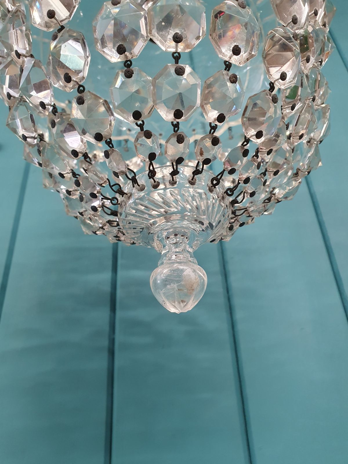 Early 20th Century Dome Top Chandelier 9" photo buy