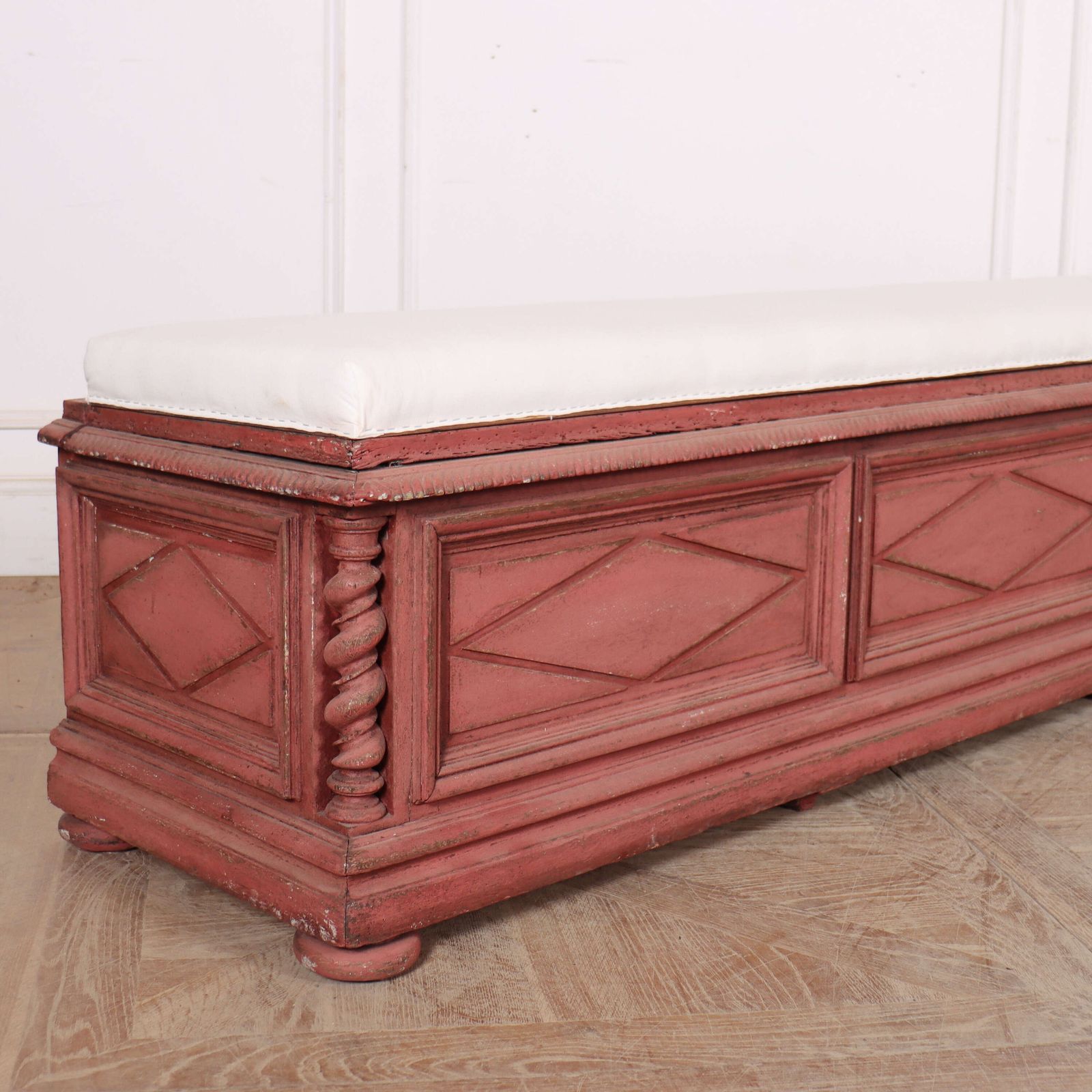 19th Century Italian Painted Bench photo furniture