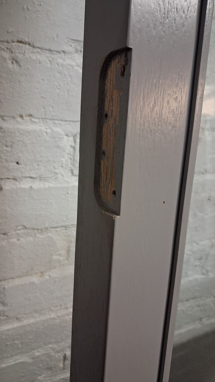 400.0 External Glazed Solid Wood Door (Origionally Part Of A Bifolding Set) photo