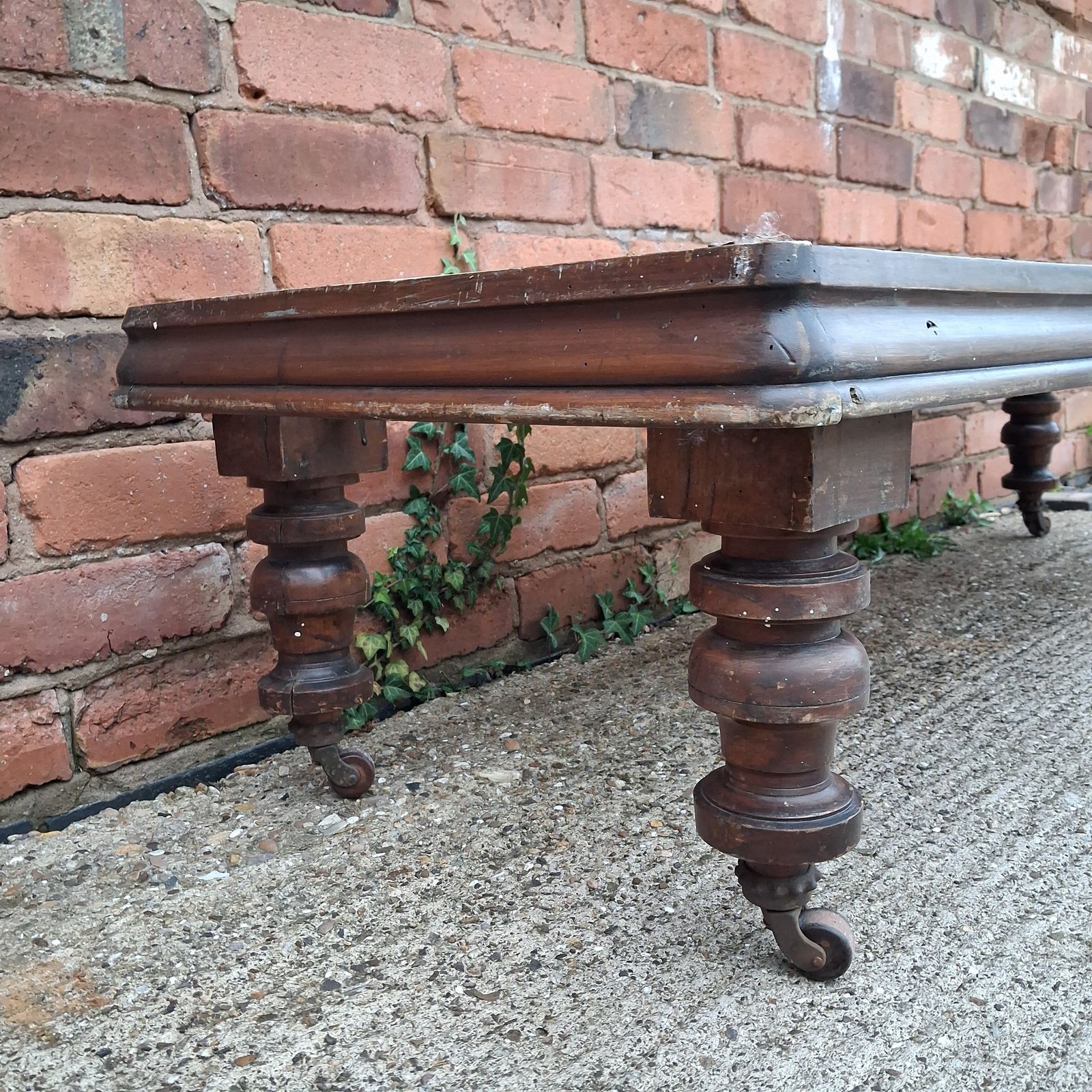 Furniture Antique Chaise Lounge Base Or Upcyle Coffee Table Project photo