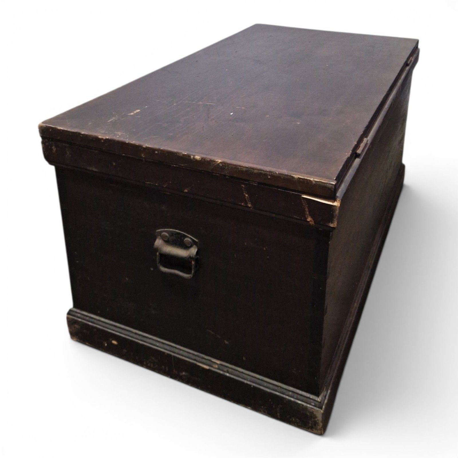 Antique Victorian Pine Blanket Box Storage Chest Trunk Scumbled Finish Large photo buy