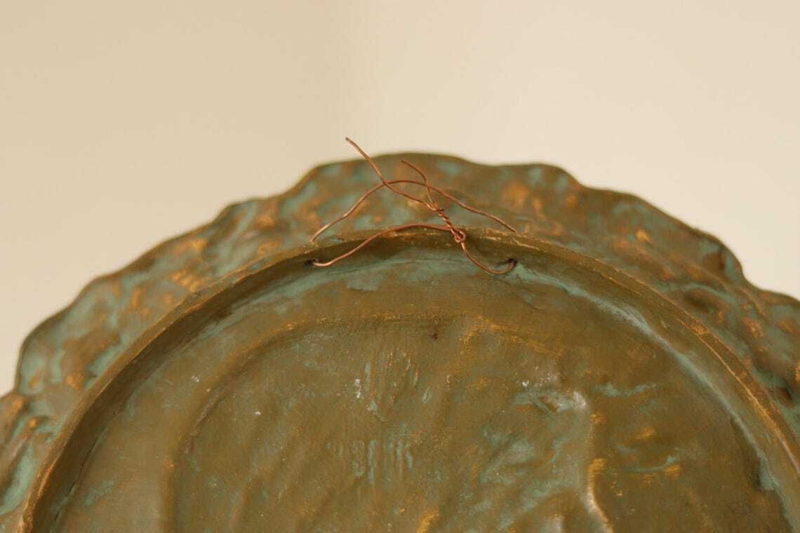 photo for sale Art Nouveau Decorative Ceramic Plate