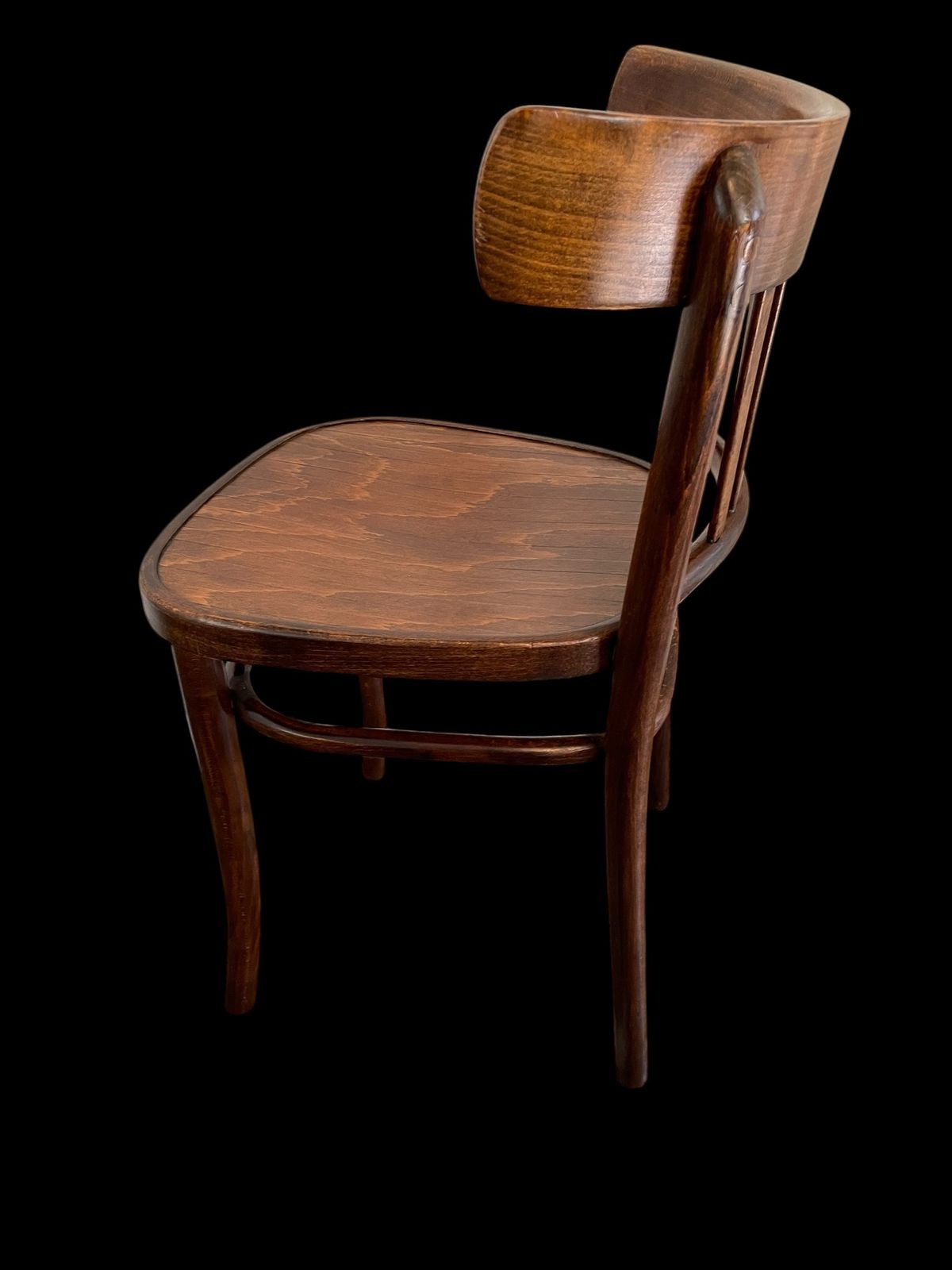 Furniture Set Of 4 Early 20th. Century Thonet Style Bentwood Chairs photo