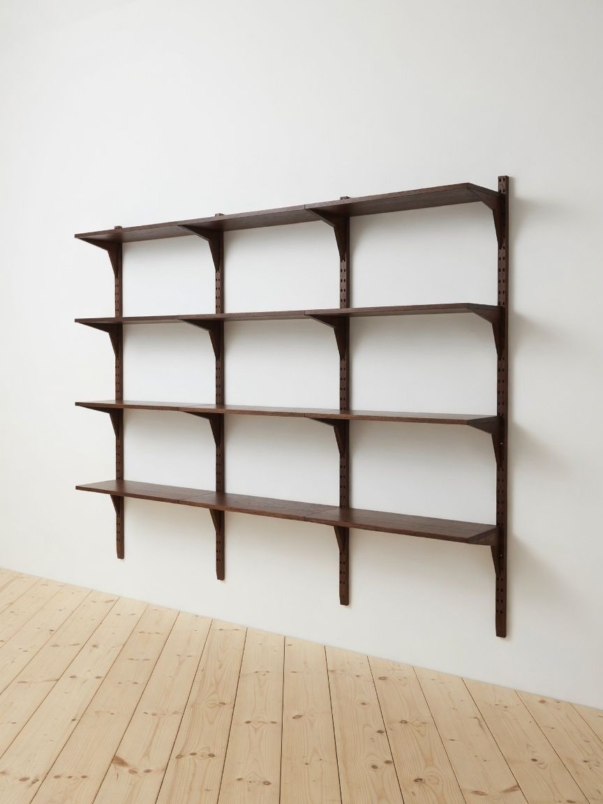 Poul Cadovius Royal System – Rosewood Modular Wall Shelving photo vintage