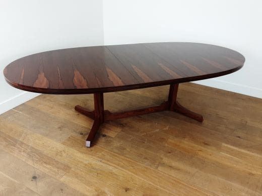 photo furniture Robert Heritage Midcentury Extendable Rosewood Dining Table