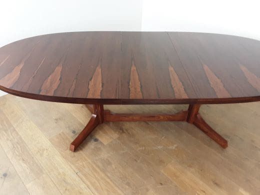photo vinterior Robert Heritage Midcentury Extendable Rosewood Dining Table