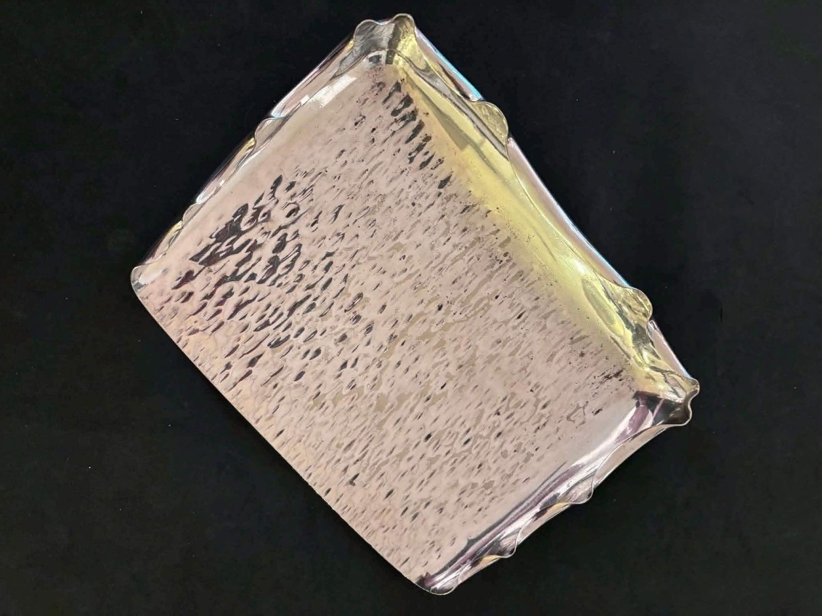 Christopher Dresser Hukin And Heath Crumb Tray, Victorian Silver Plated Plateau à Miettes, Aesthetic Movement Table Crumber Tray, C.1880 photo buy