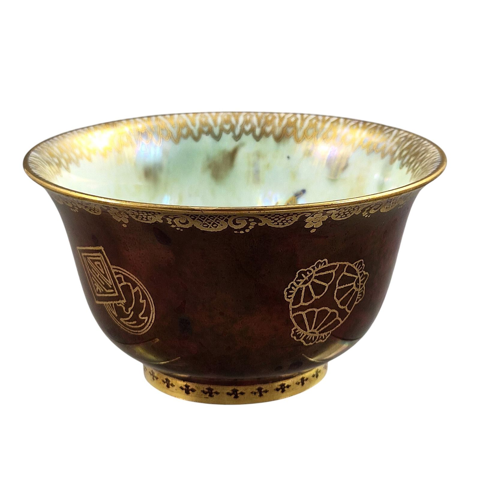 Wedgwood Fairyland Ruby Lustre Butterfly Bowl By Daisy Makeig Jones, C.1914 photo furniture