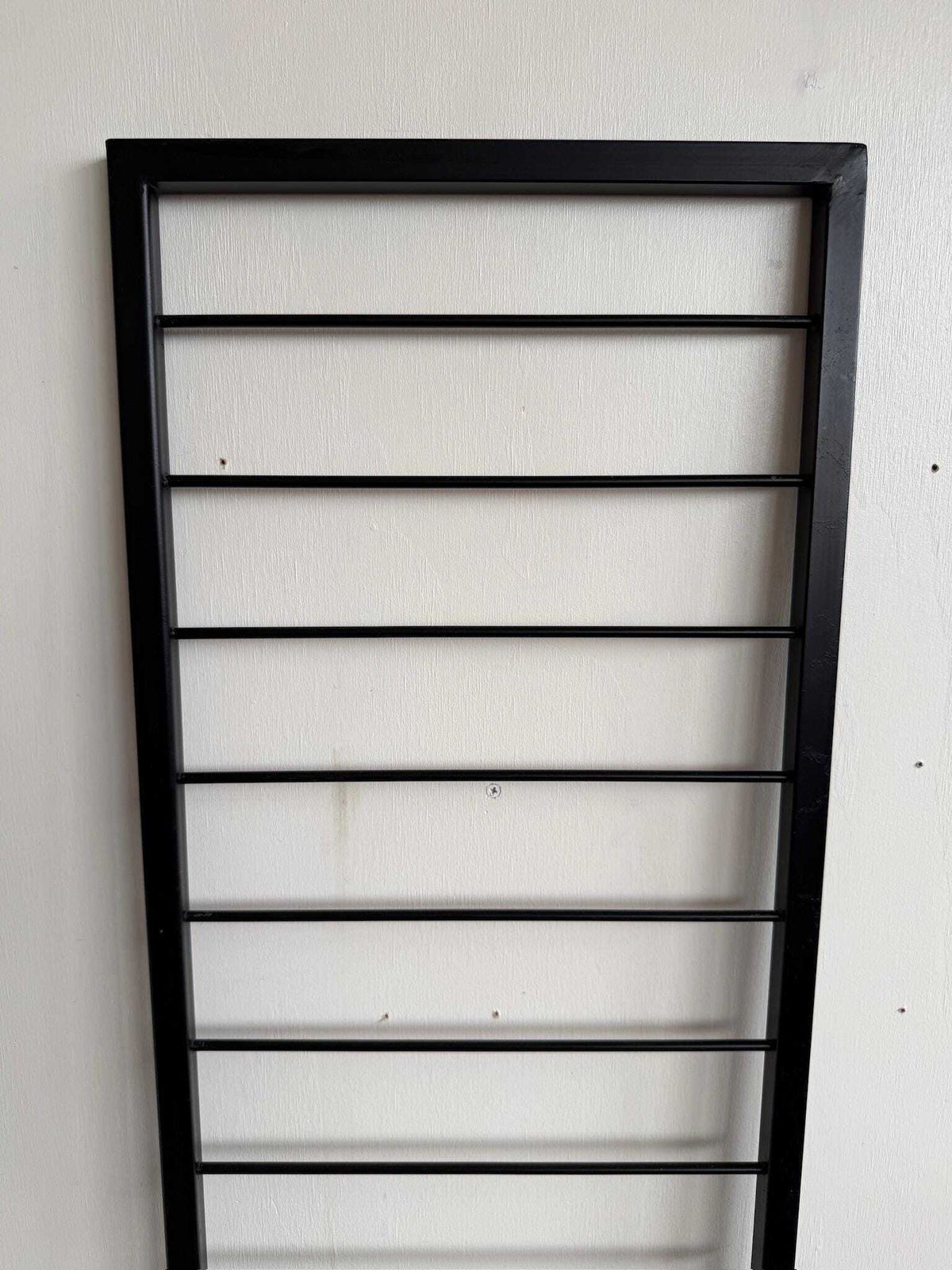 160cm / 165cm X 35cm Black Staples Ladderax Ladder 2 Feet Room Divider Stand Alone (11a) photo vinterior
