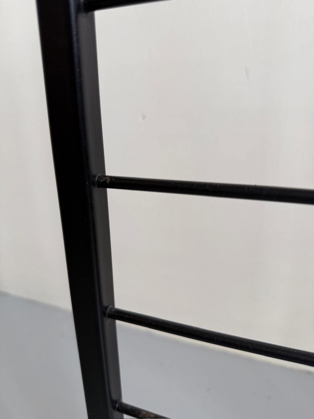 photo furniture 160cm / 165cm X 35cm Black Staples Ladderax Ladder 2 Feet Room Divider Stand Alone (11a)