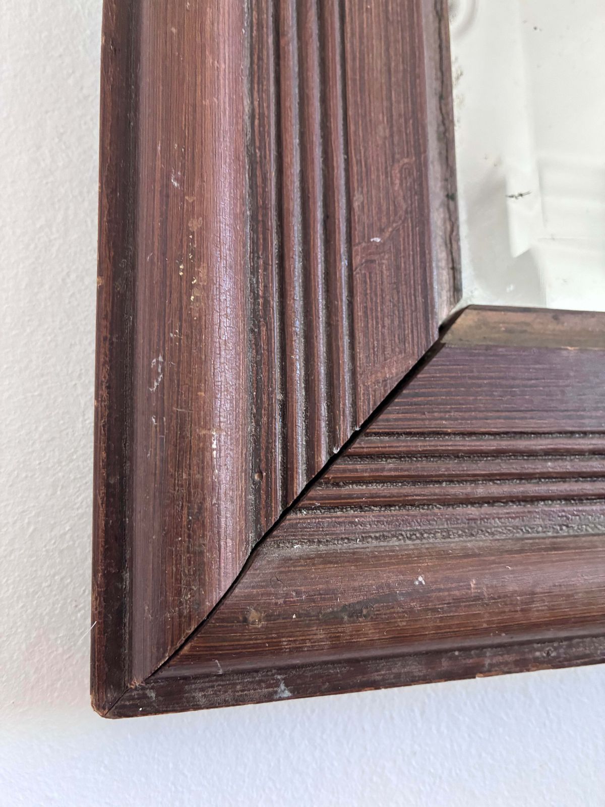 Antieke Duitse Biedermeier Wandspiegel, 19e Eeuw photo buy