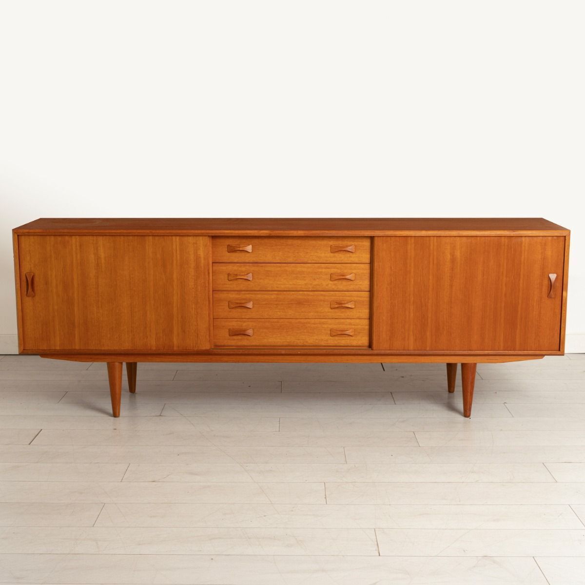 Midcentury Danish Sideboard In Teak By Clausen & Son C.1965