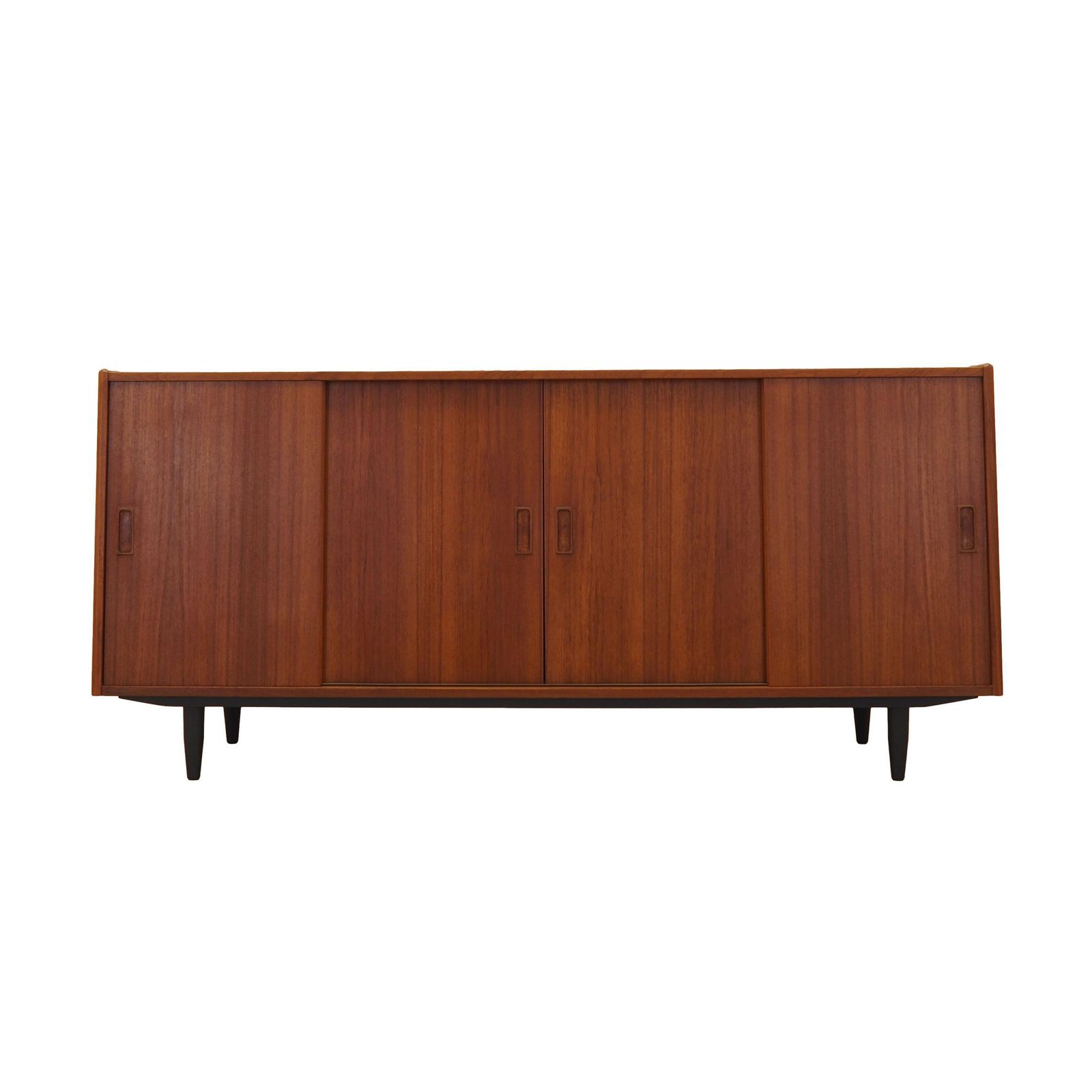 Teakhouten Dressoir, Deens Design, Jaren 1970, Gemaakt In Denemarken