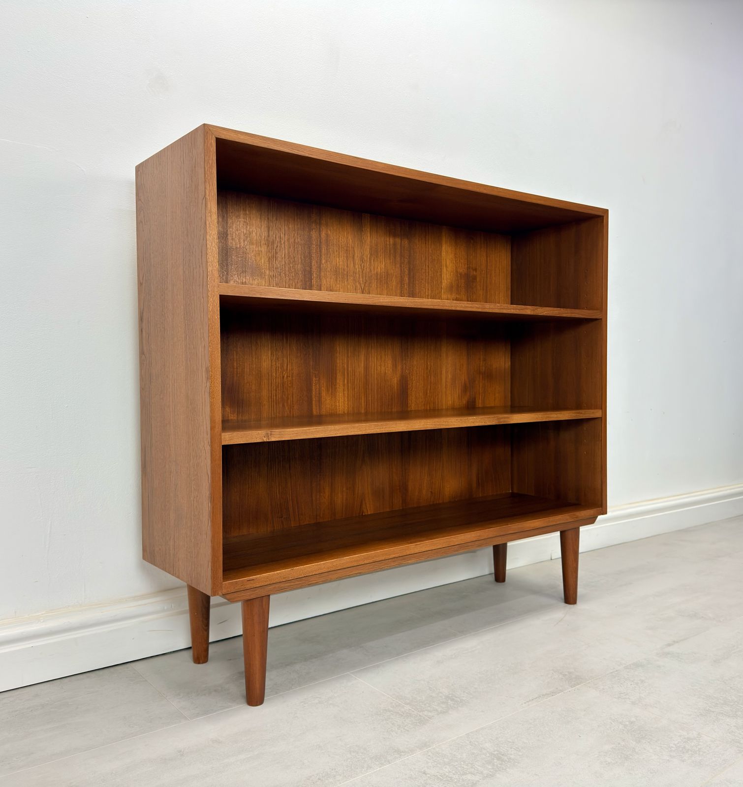 Danish Teak Open Bookcase photo furniture