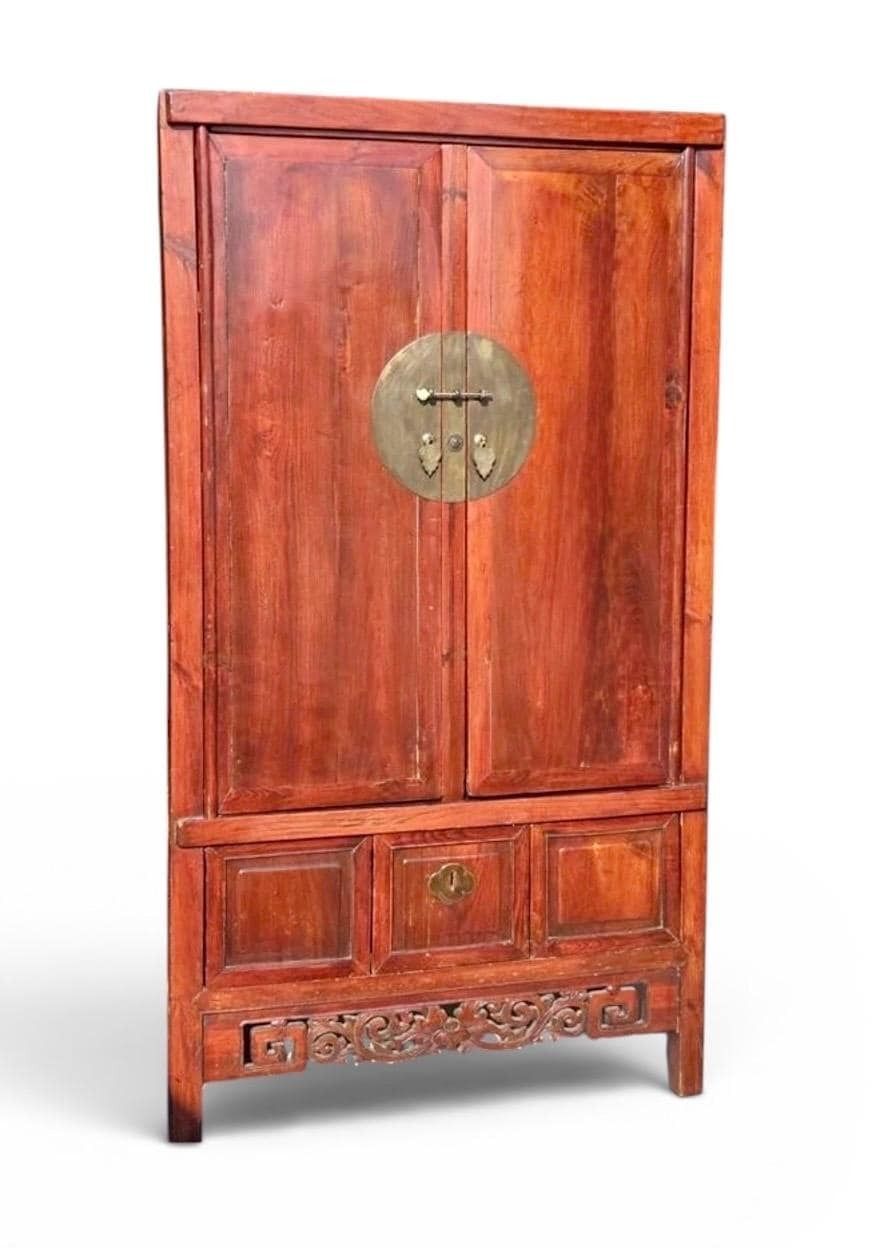 Vintage Chinoiserie Wedding Cabinet | Custom Refinished Media Storage | China Crockery |Drinks photo vintage