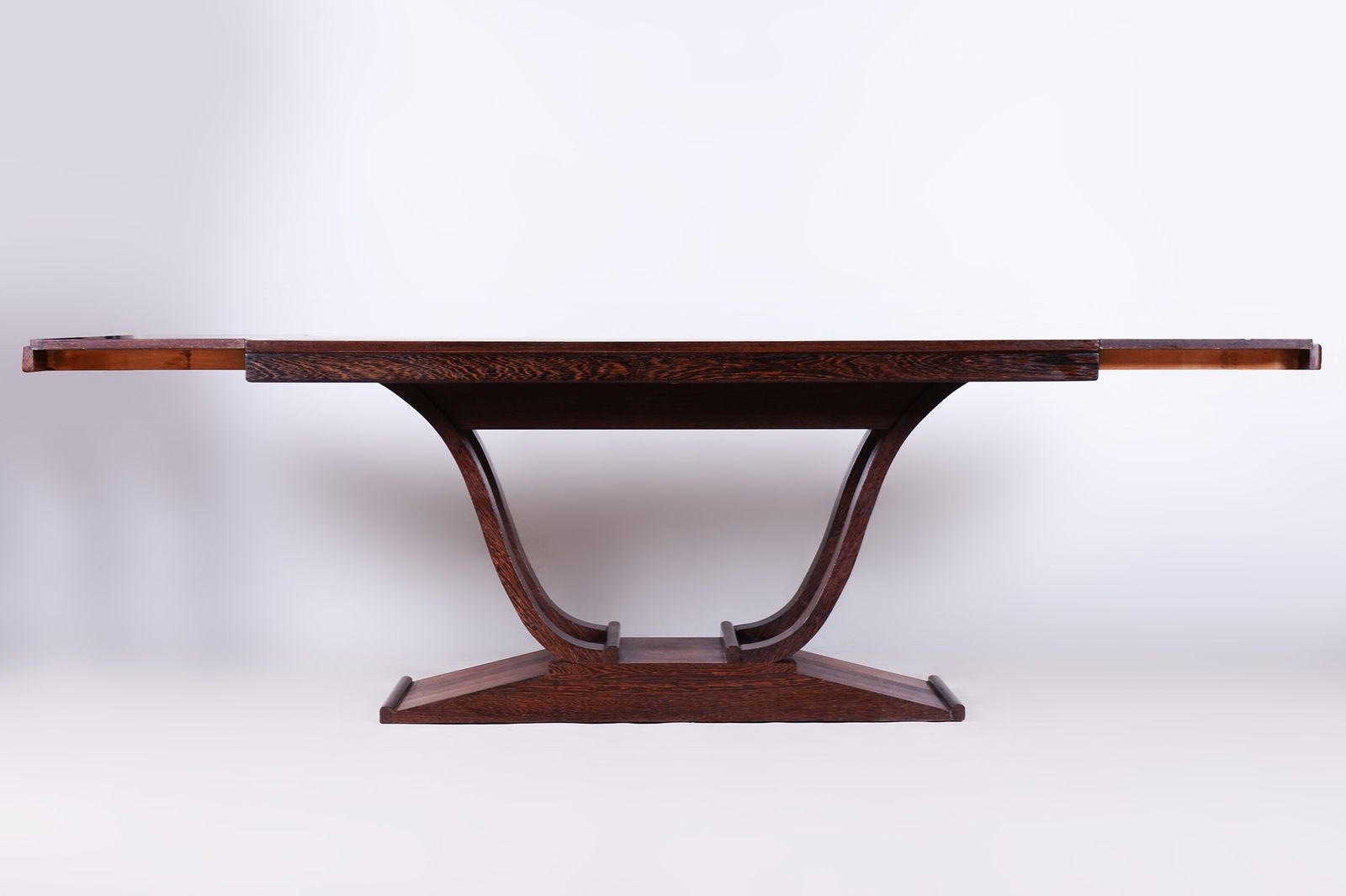 Original Art Deco Folding Dining Table, Wengé, Revived Polish, France, 1920s photo buy