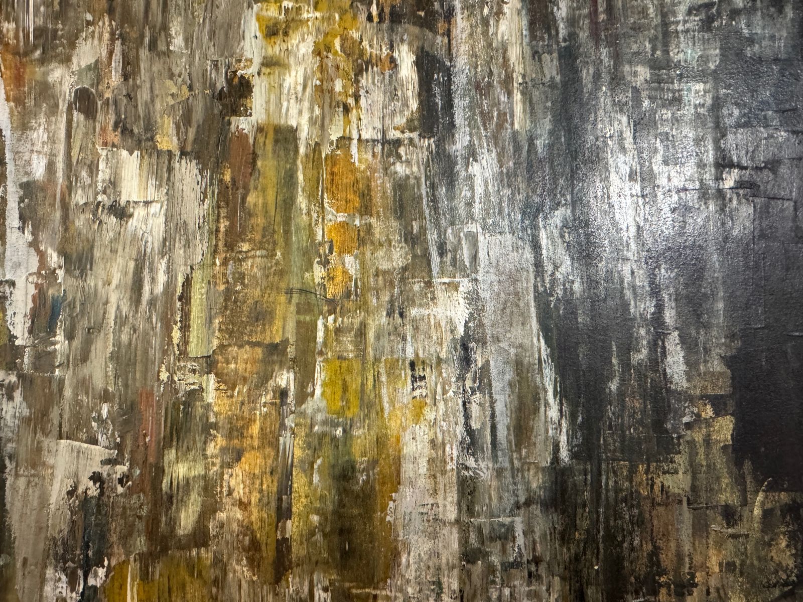 photo furniture 1960s Mid Century Abstract Painting Of A Female Figure