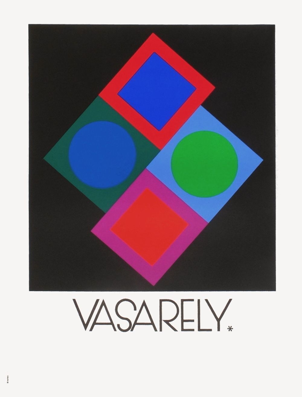 Victor Vasarely Poster Expo 70   Vasarely Vision Nouvelle