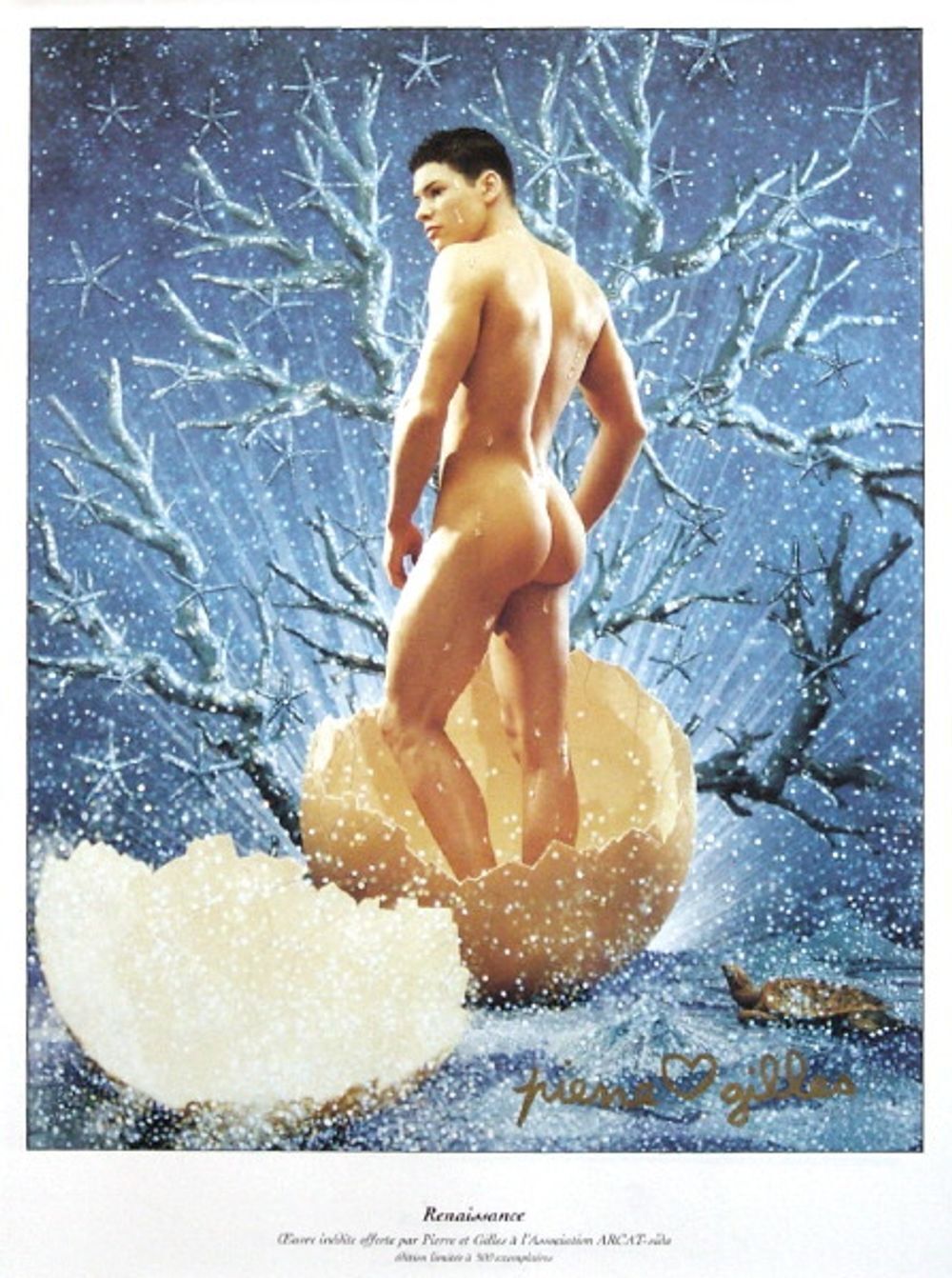Pierre & Gilles Gesigneerde Lithografie Renaissance 1995
