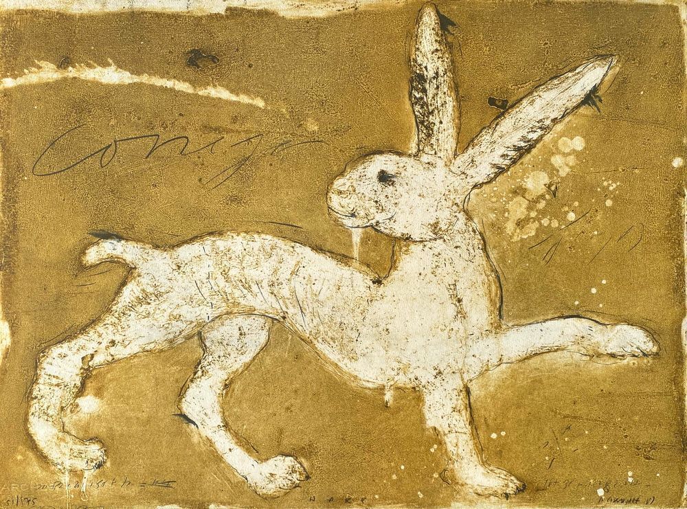 Alexis Gorodine Gesigneerde Lithografie Haas 2007