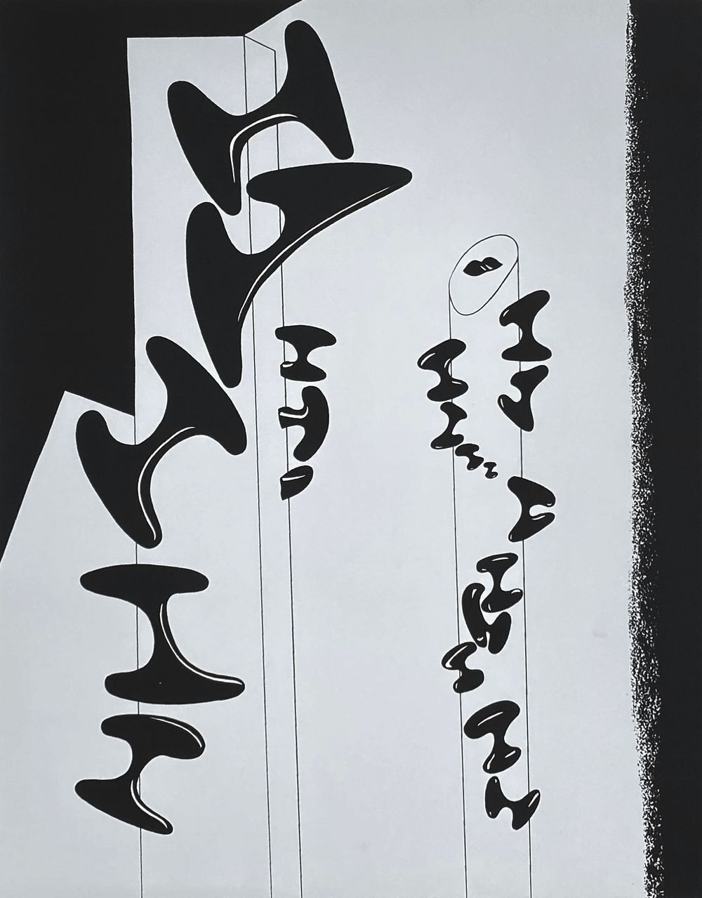 Agustin Cardenas Screenprint Pour Le Chili 1974