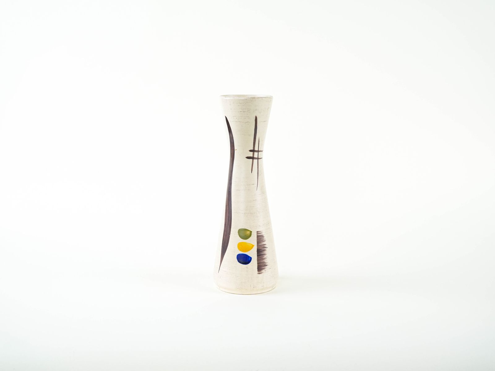 Keramische Vaas, Duits Design, Jaren 1970, Made In West Germany photo for sale