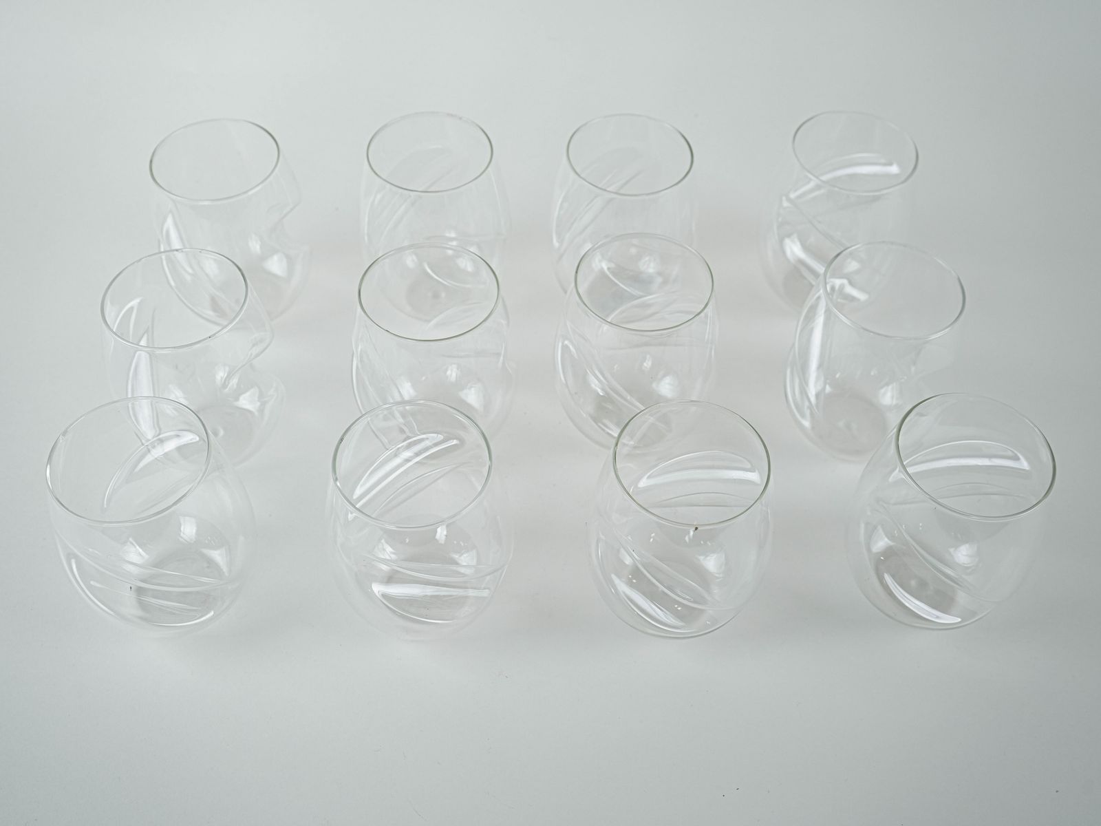 Service de verres, design danois, années 1970, fabriqué au Danemark photo 359.0
