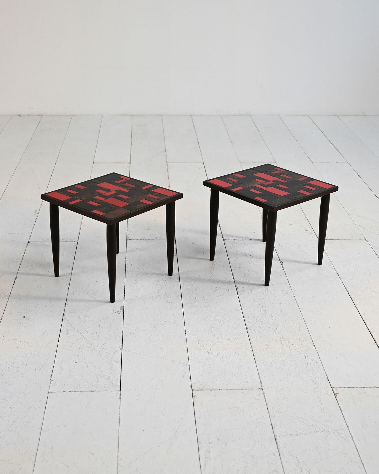 Side Tables With Mosaic Top, Japan 1960s photo furniture