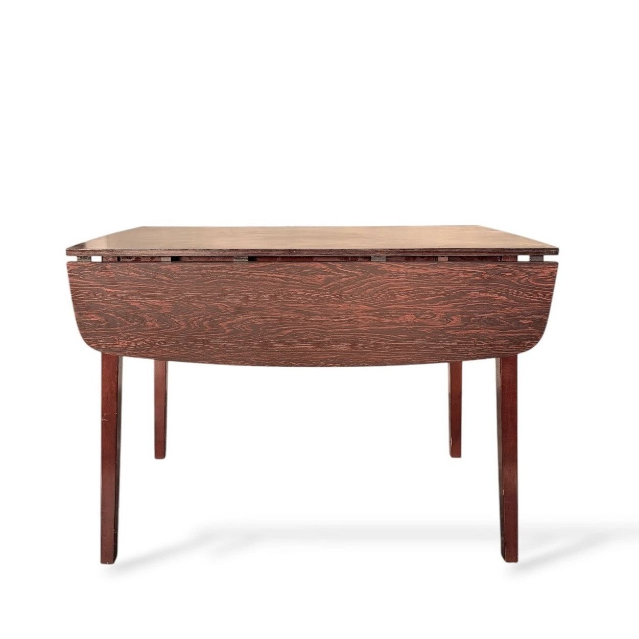 Mid Century Schreiber Rosewood Effect Formica Drop Leaf Dining Table photo buy