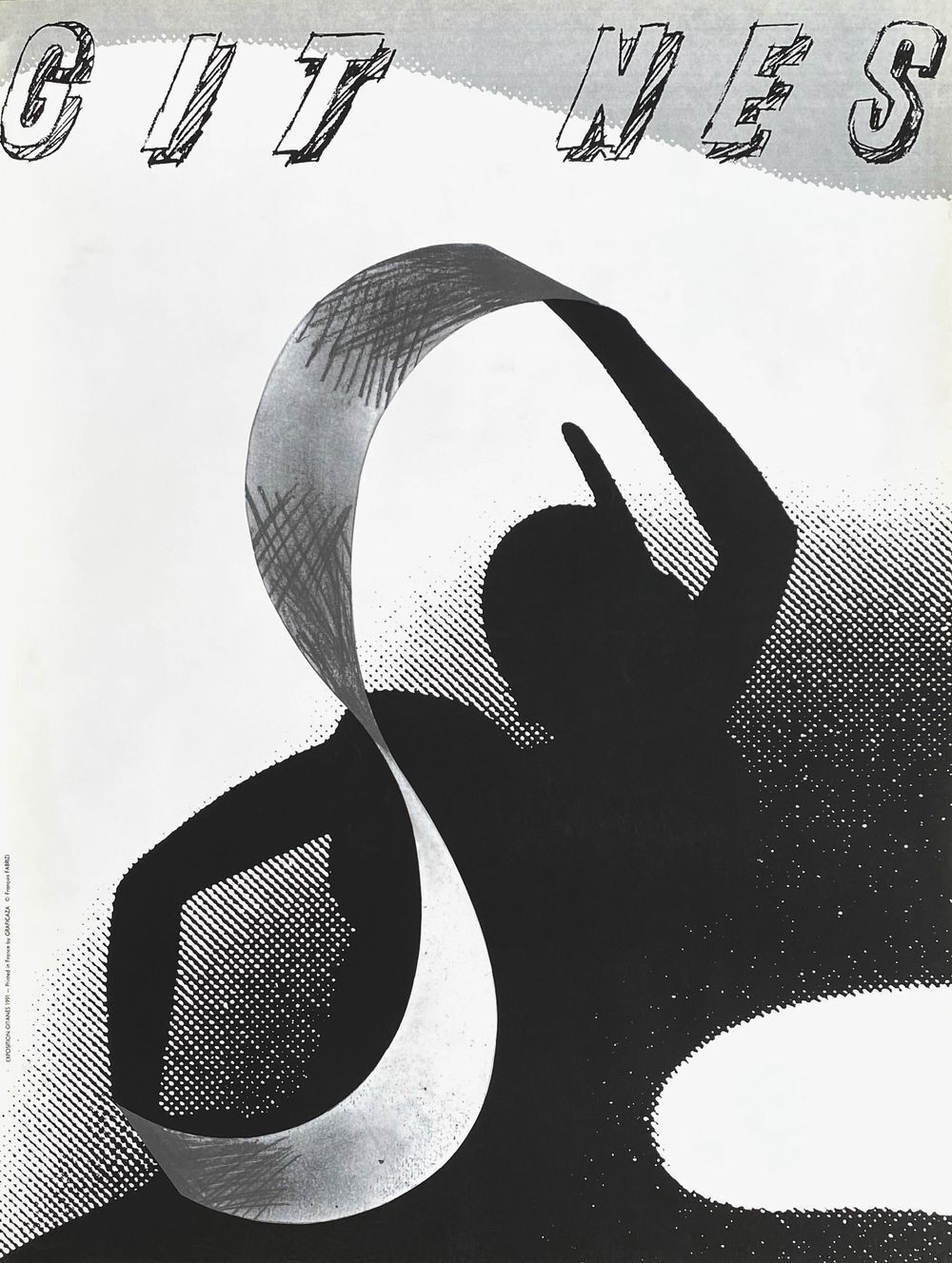 Gitanes   Hommage à Max Ponty Poster Fabrizi François 1991