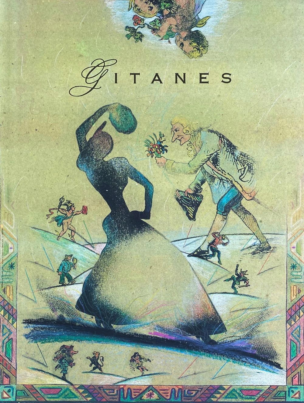 Gitanes Hommage à Max Ponty Poster Grafitti 1991