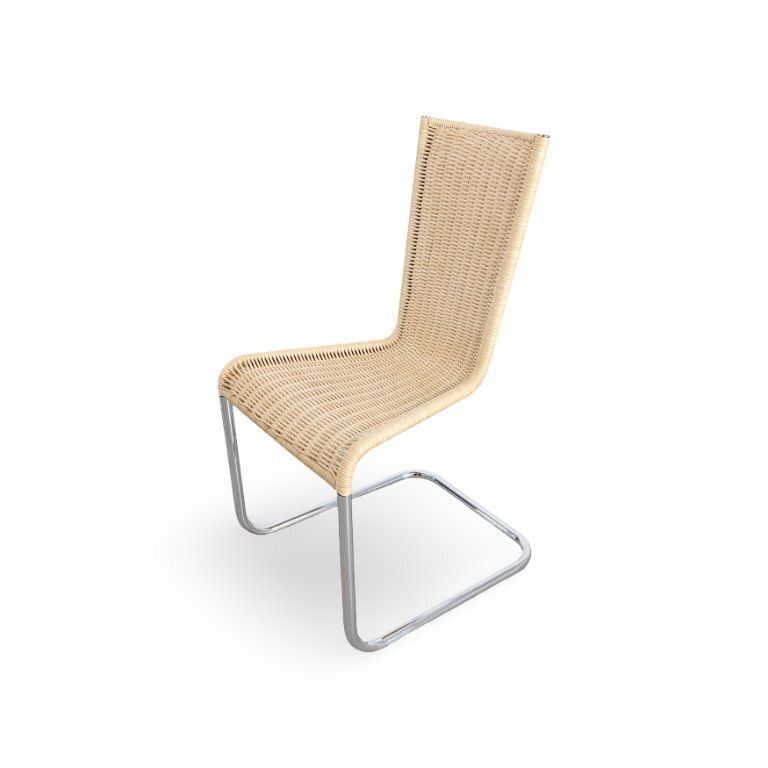 Set Of 6 Tecta Cantilever Chairs B20 / Wk724 Jean Prouve Cantilever Chairs photo Furniture