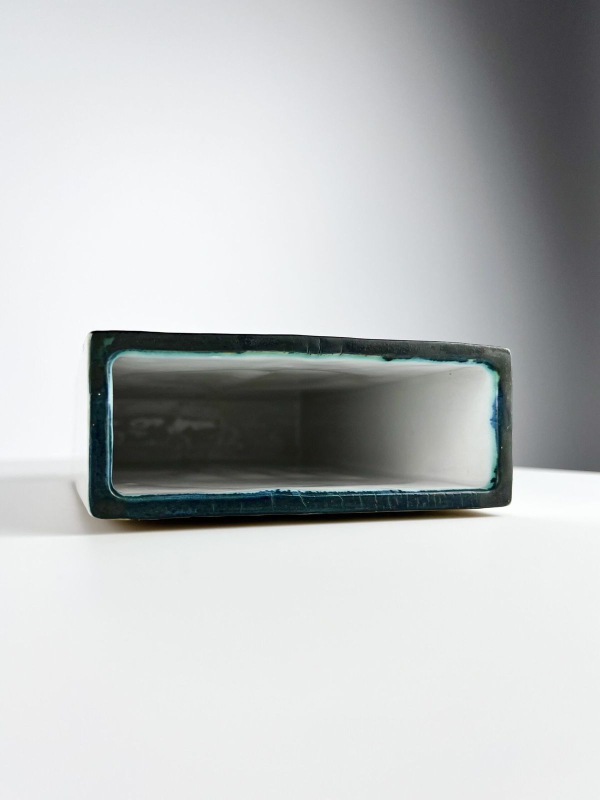 photo buy Anne Lewis For Troika Double Sided Slab Vase British 1960s