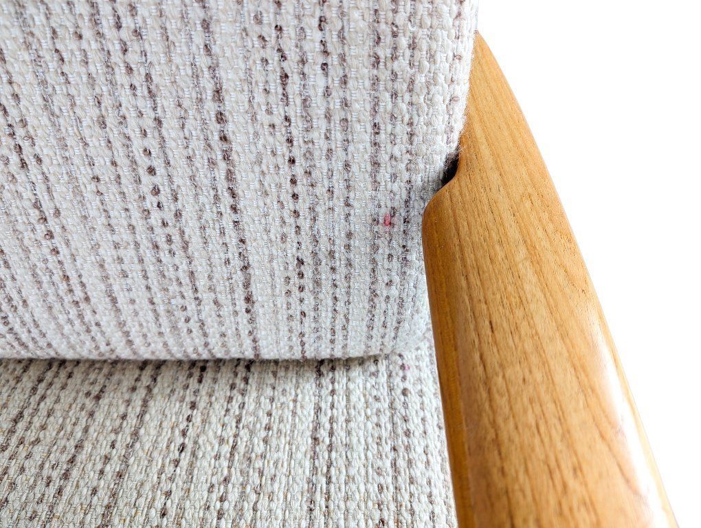 Mid Century Sofa, Driezitsbank, Eiken, Vintage Deens Design photo vinterior