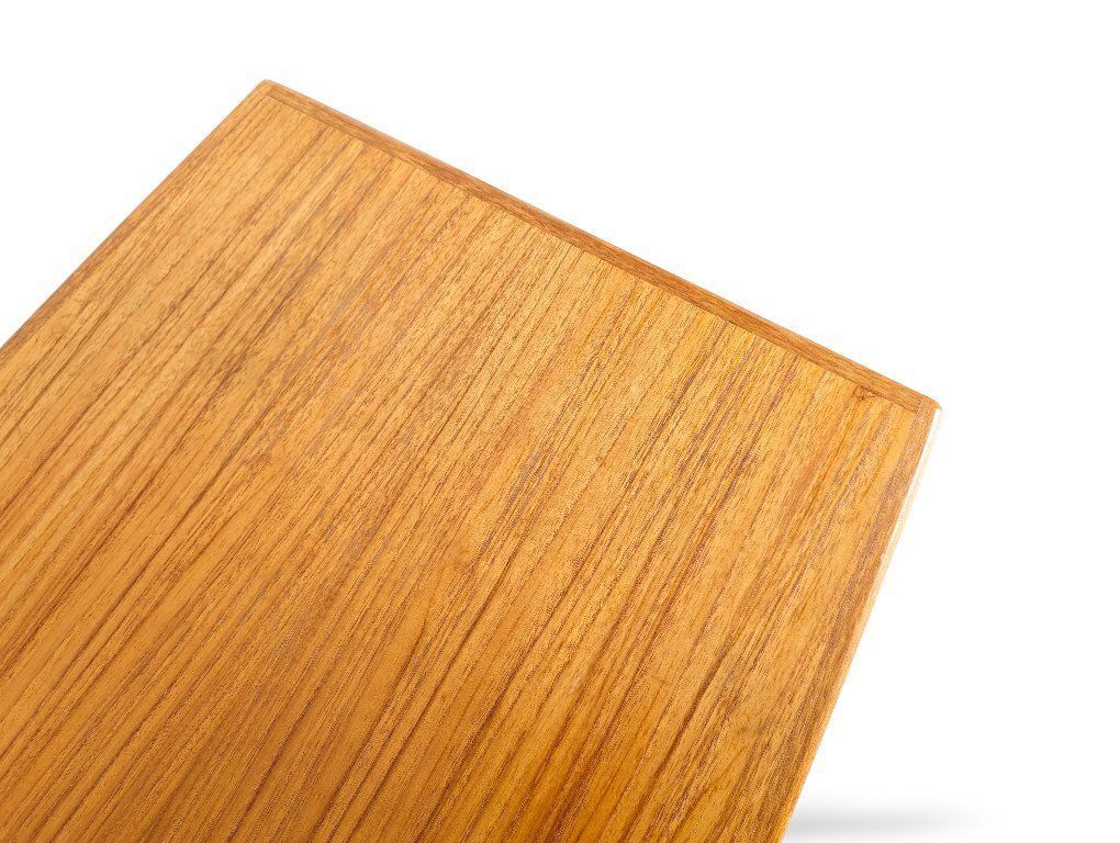 Mid Century Eiken Salontafel, Vintage Deens Design, Bijzettafel photo vintage