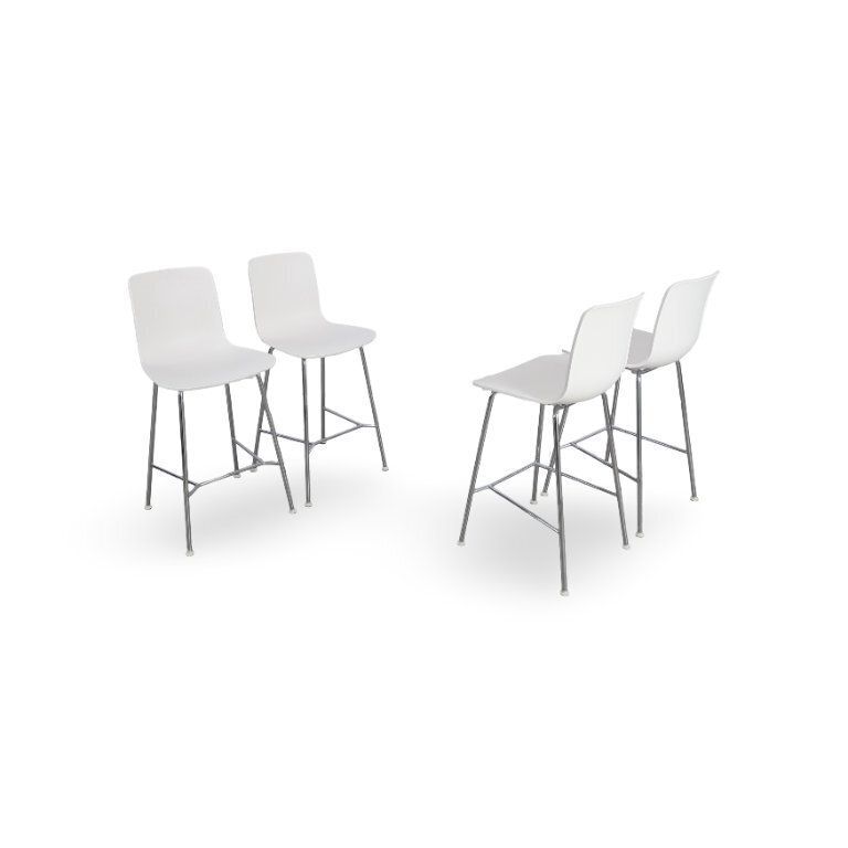 Set van 4 Vitra Hal Re barkrukken, keukenversie, Jasper Morrison photo for sale