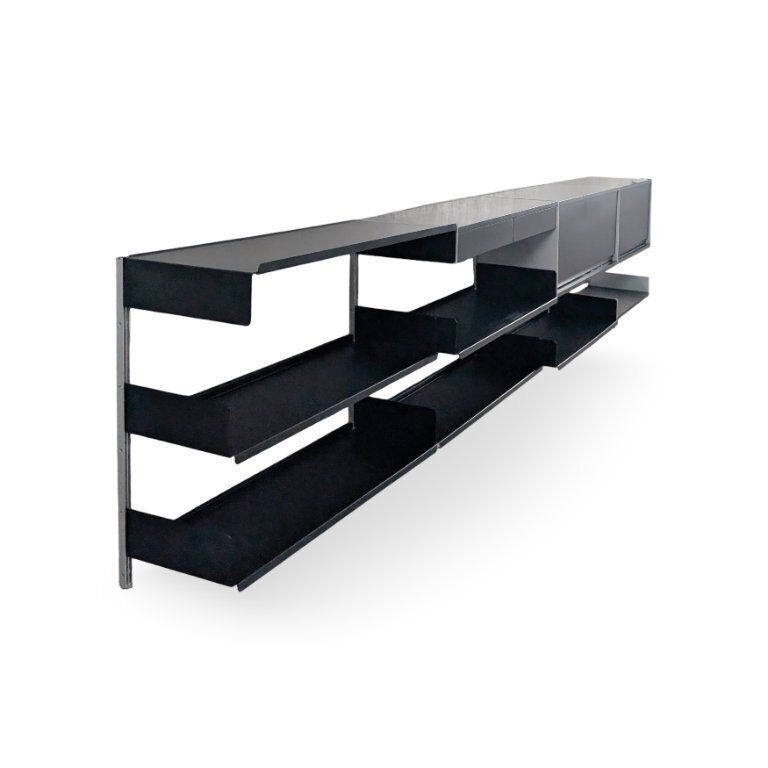 Dieter Rams Wandplank 606 Vitsoe Zwart Dressoir Design Bauhaus