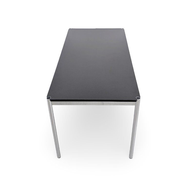 Usm Haller Table, Granite Design, Desk, Black photo Furniture