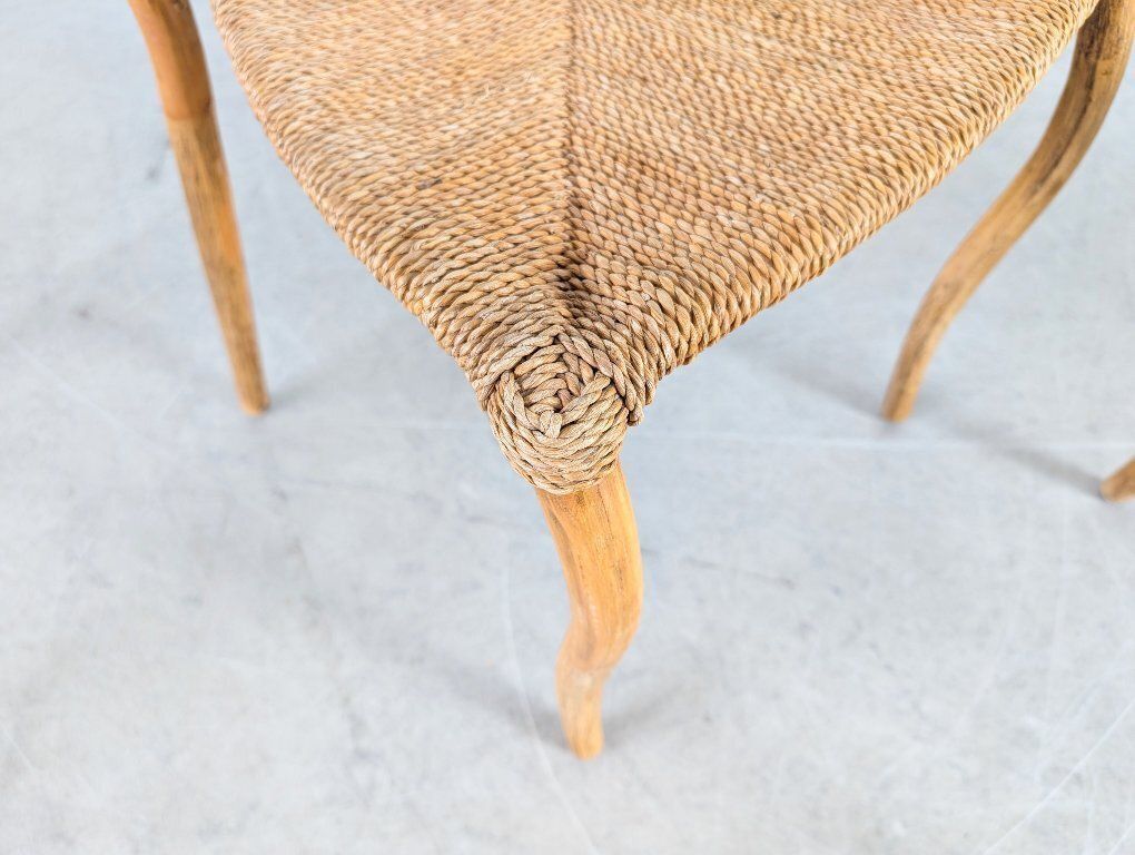Lot de 4 chaises Jasper Conran modèle Manila, par Val Padilla photo vintage