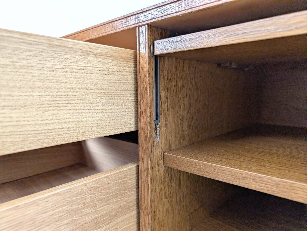 Knut & Marianne Hagberg Sideboard Ikea 2010 Oak Design Chest Of Drawers photo vintage