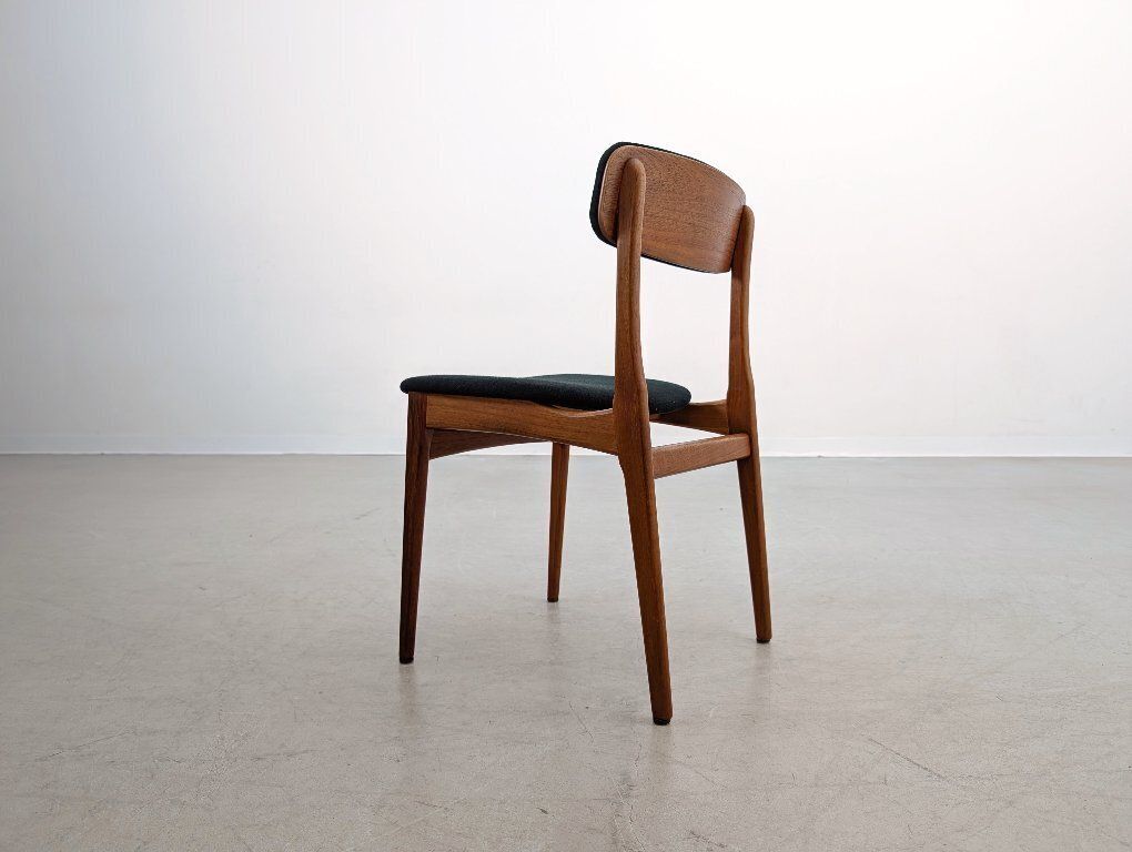 photo furniture Set Of 6 Midcentury Chairs Tsm Tarm Stole Vintage Rasmussen 1960