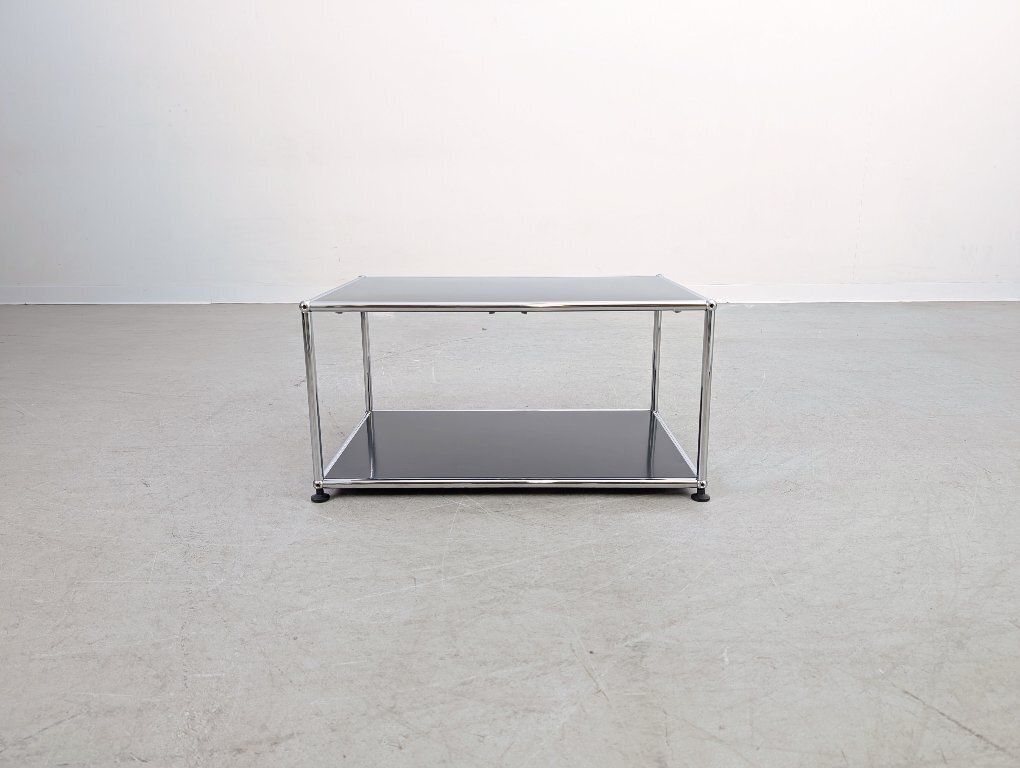 Original Usm Haller Coffee Table Fritz Haller Black Coffee Table photo for sale