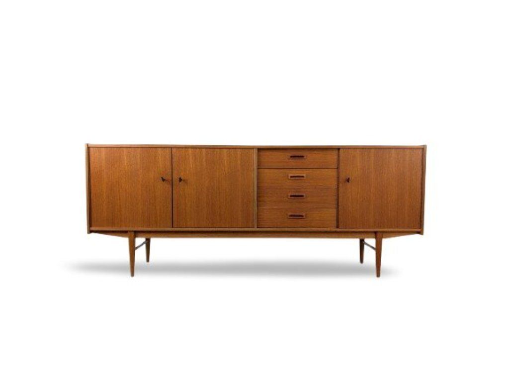 Mid-Century Dressoir Teak Deens Design Vintage Ladekast