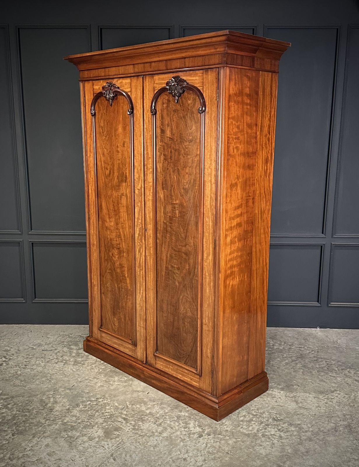Victorian Mahogany Double Wardrobe photo buy