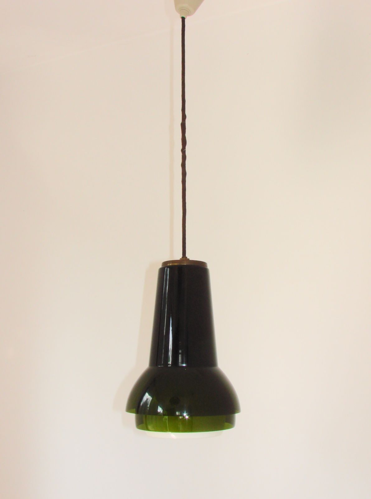 Fog & Mørup Lamp, Jaren 1970, Glas photo furniture