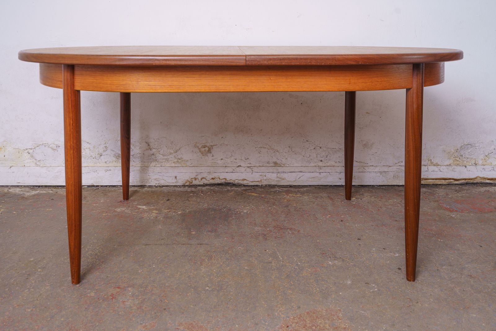 G Plan Mid Century Teak Extending Dining Table photo vinterior
